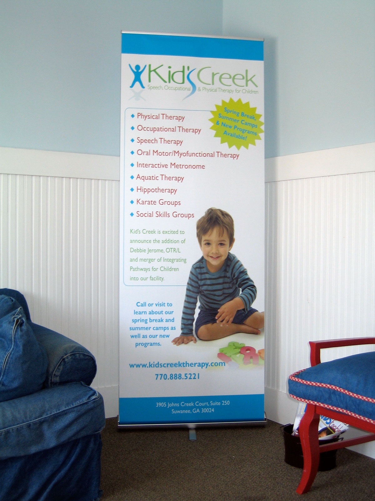 Kids Creek Banner